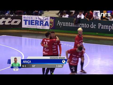 Gol Araça (6-1) Osasuna Magna - Levante UD FS. J27, 1Div. LNFS