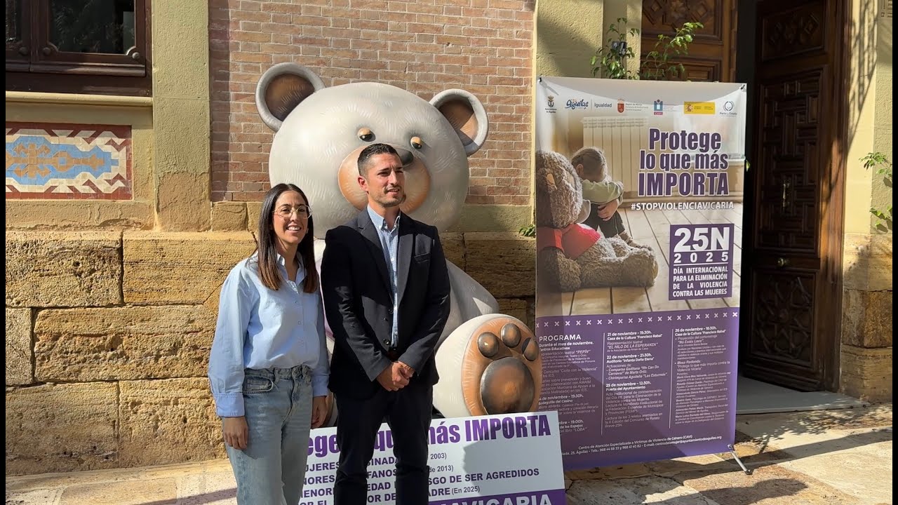 Presentado el programa de actos que se llevará a cabo en Águilas con motivo del 25N