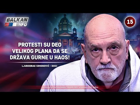 INTERVJU: Duci Simonović – Protesti su deo velikog plana da se država gurne u haos! (11.2.2025)