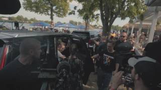 David Guetta arrives at Beachclub