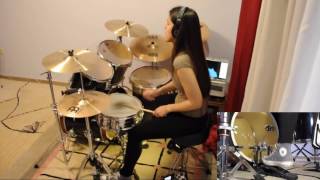 Video thumbnail for Anna Eleftherou - "Hold The Line" by Toto (drum play-along) by Anna Eleftherou