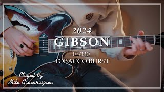 Video thumbnail for Gibson ES330 Tobacco Burst 2024 played by Milo Groenhuijzen | Demo by TFOA Demos