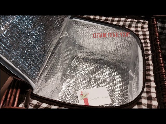 Vídeo relacionado con Tachan - Set picnic vichy en cesta de mimbre (CPA Toy Group 20517) , color/modelo surtido