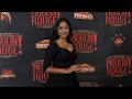 Maitreyi Ramakrishnan Moulin Rouge The Musical Opening Night Red Carpet In Los Angeles