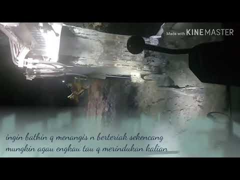 LIEBHERR R 9200 load over burdent in mine