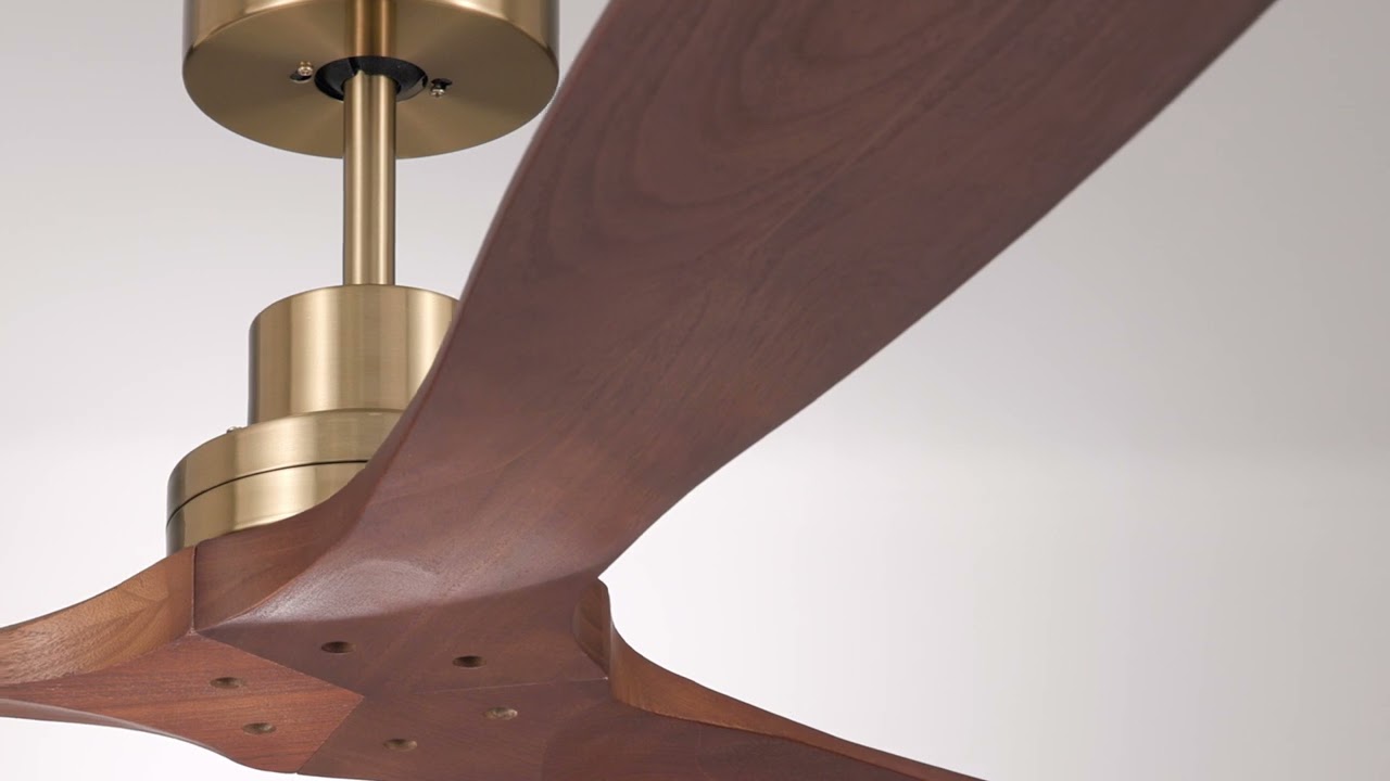 Video 1 Watch A Video About the 66 Casa Delta DC XL Soft Brass Ceiling Fa