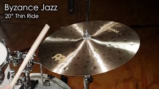 Video thumbnail for Meinl Cymbals B20JTR Byzance 20" Jazz Thin Ride Cymbal by MEINL Cymbals - Official Product Videos
