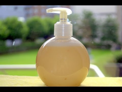 Sapone liquido tonificante e purificante per il corpo.