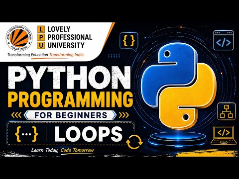 Python Programming Loops Lpu Cdp