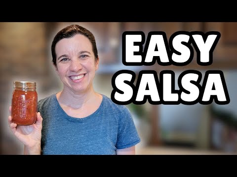 Canning Salsa Is Simpler Than You Think - My Easy Salsa Recipe!