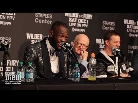 Deontay Wilder Post Fight Press Conference - Wilder vs. Fury