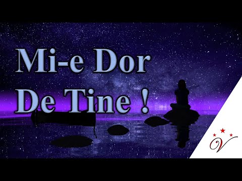 Mi e tare dor de tine   O poezie de dragoste speciala