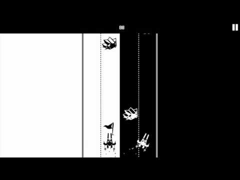 Black & white ski challenge Video