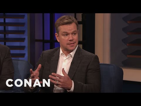 Ben Affleck Came To Matt Damon's Rescue In A Fight | CONAN on TBS