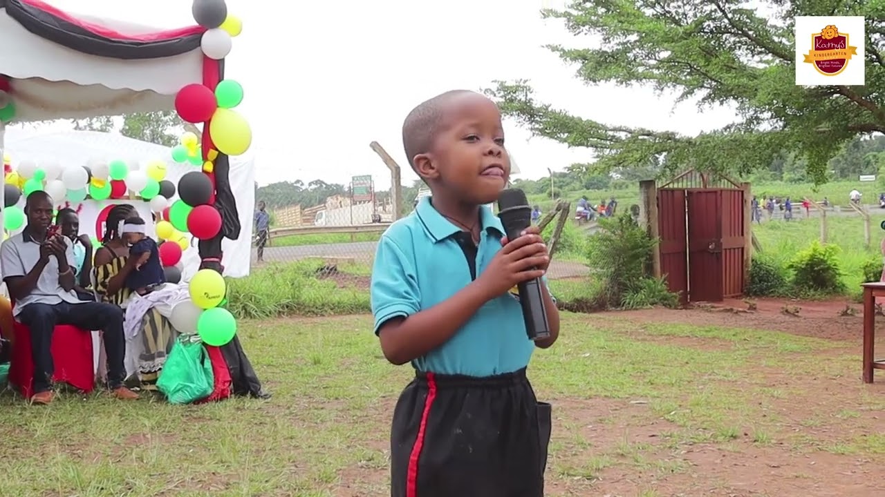 Act4Africa - Kindergarten - pupil graduation speech 2022