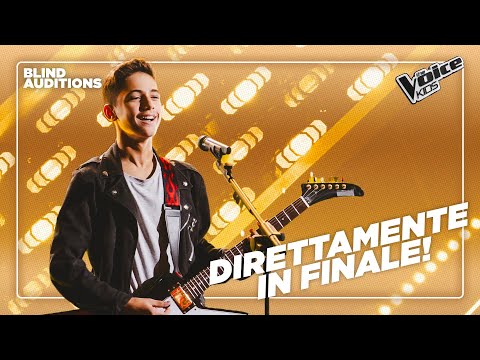 Alessio conquista un SUPERPASS con “Sweet Child O’ Mine” | The Voice Kids 3 Blind Auditions