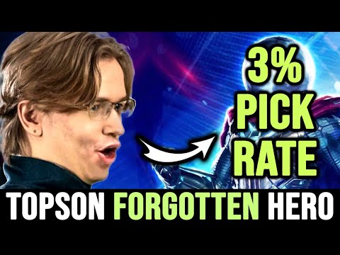 Why NO ONE Picks This Hero?! Topson 200 IQ Last Pick