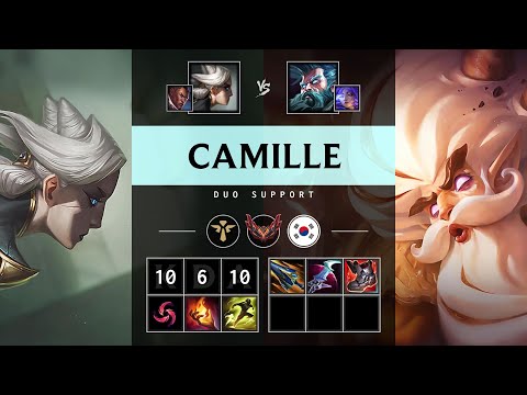 Camille Support vs Zilean - KR Grandmaster Patch 25.20