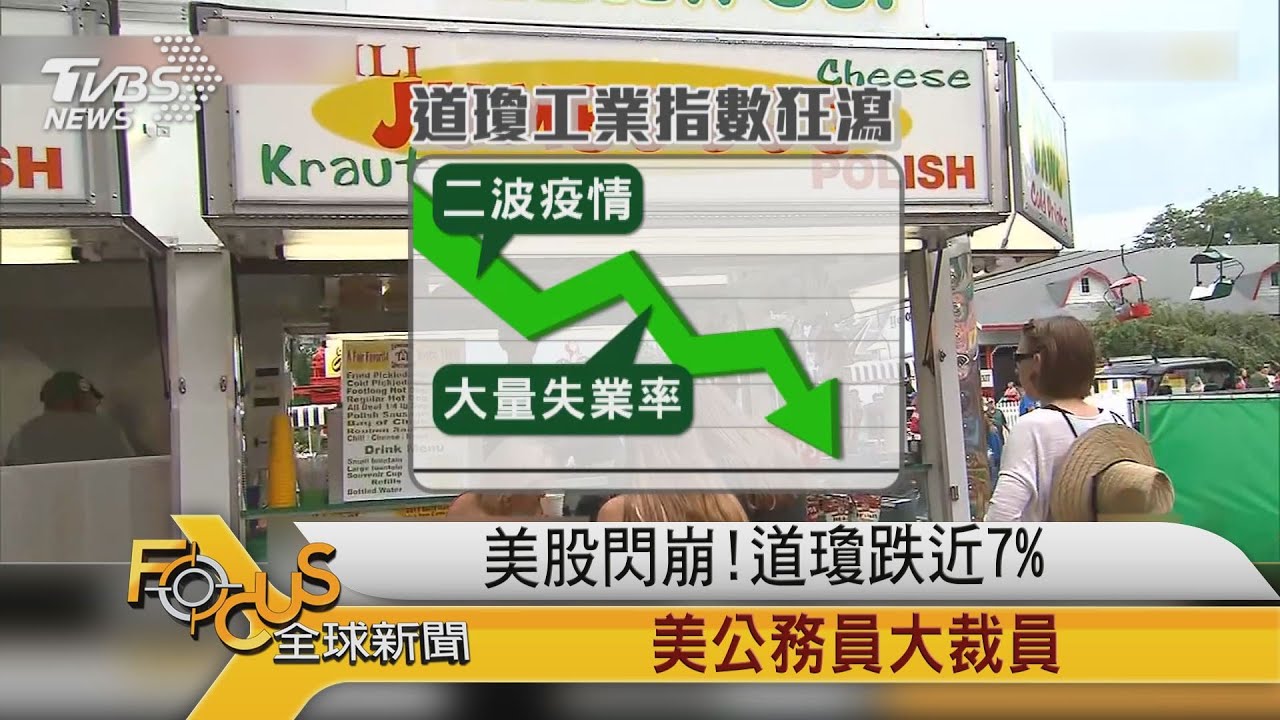 美股閃崩!道瓊跌近7%.公務員面臨大裁員