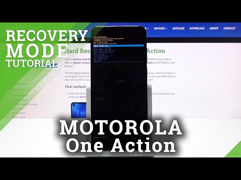 MOTOROLA One Action Recovery Mode – How to Open & Use Recovery Functions