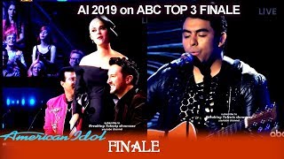 Alejandro Aranda “Out Loud” Crowd &amp; Katy CHANT HOMIE original song  | American Idol 2019 Finale