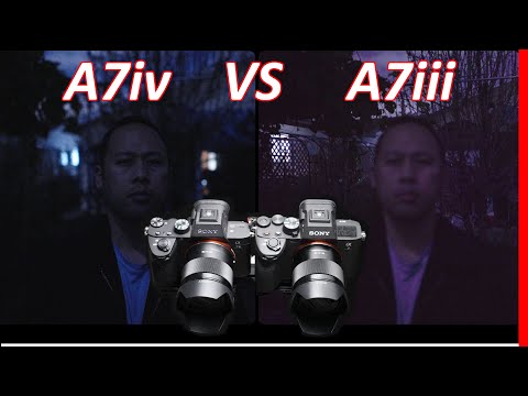Sony A7iv vs A7iii Extreme Low Light Comparison