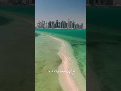 Qatar's best kept secret - Al Safliya Island 😍🏝️ #VisitQatar