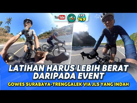 Latihan Sebelum Ijen KOM, Gowes Surabaya-Trenggalek