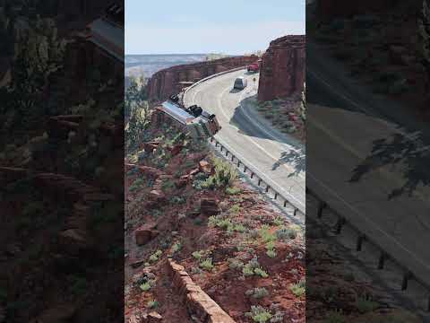 Realistic Highway Car Crashes #503 - BeamNG.Drive