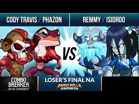 Cody Travis & Phazon vs Remmy & Isidroo - Loser's Final - Combo Breaker 2020 - 2v2 NA