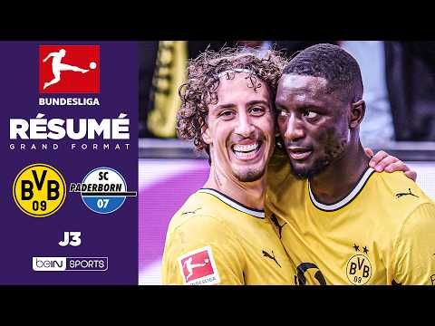 Résumé : Avec le BUT DE L'ANNÉE, Dortmund s'offre Paderborn