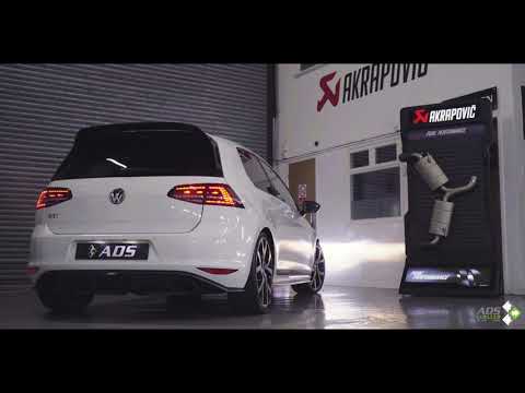 Akrapovic Exhaust Sound Test - Golf Gti Clubsport