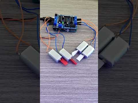 ⚡ Arduino Motor Shield Tutorial | DC Motor Control Made Easy! 🚀🔧