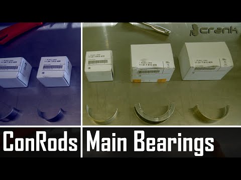 Crankshaft Main and Conrod Bearings Change BMW M57