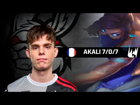 Highlights MSF Vetheo with Akali - LEC Spring 2022