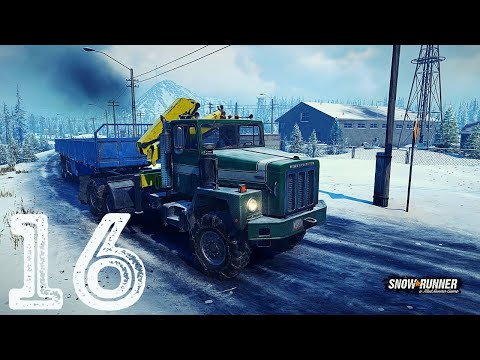 SNOWRUNNER PC Gameplay Walkthrough Part 16 - Drilling Supplies