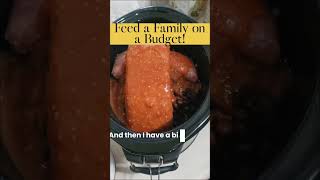 Feed a Family on a Budget! Turkey Chili #recipe #recession #budgetmeal #frugal #savemoney
