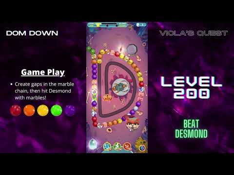 Viola's Quest 🟣🟠🔴 / Level 200 / Dom Down