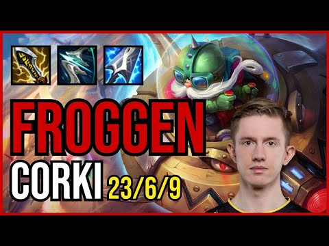 FROGGEN - CORKI vs DEUS - AZIR Mid - NA Challenger - Patch 11.3