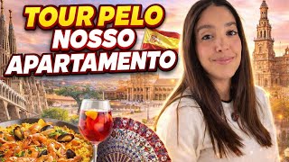 TOUR PELO NOSSO APARTAMENTO NA ESPANHA 🇪🇸 moramos em Elda, Alicante 