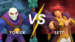 HOW BAD WERE THE SUNDERED SKY NERFS MEH | Undertaker Yorick VS Sett