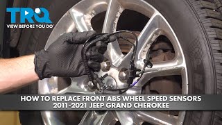 How to Replace ABS Wheel Speed Sensors 2011-2021 Jeep Grand Cherokee