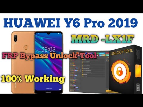 Huawei Y6 Prime 2019 MRD LX1F Frp Remove Test Point with Unlock Tool