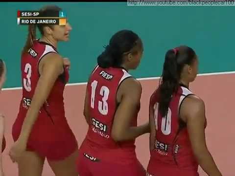Superliga Feminina de Volei 2011/2012 - Sesi SP 2 x 3 Unilever Sky