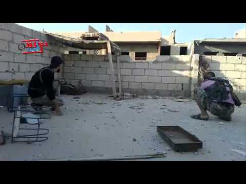 استهداف  قوات النظام بقنابل محلية الصنع من قبل لواء التوحيد في دير الزور