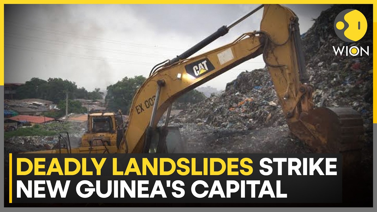 Guinea Landfill Disaster: 30 Killed After Massive Waste Landslide Buries Homes | WION