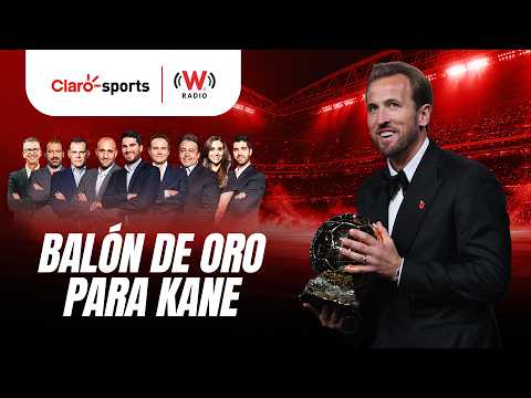 Harry Kane gana el Balón de Oro 2026 y hace historia | Claro Sports en W Radio | 26 de octubre