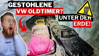 LOSTPLACE // Über 50 VW-OLDTIMER 🚗 in einer VERLASSENEN MINE entdeckt! PLÖTZLICH kommt JEMAND!😱🔦
