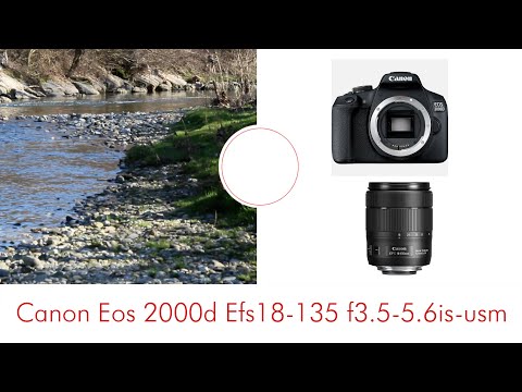 Canon Eos 2000d Efs18 135 f3 5 5 6is usm