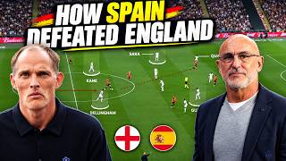 How Spain Defeated England | Tactical Analysis | England 2 - 3 Spain
